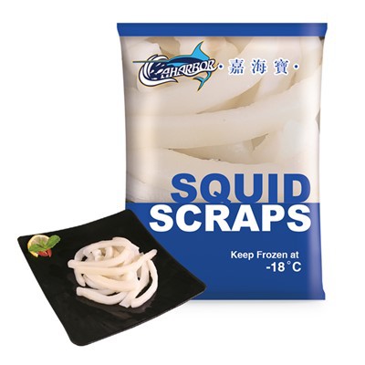 حلقة الحبار المكسورة المجمدة